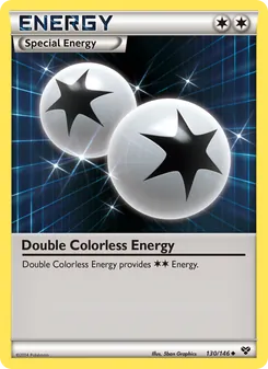 Double Colorless Energy (XY #130)