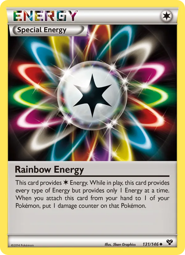 Rainbow Energy — XY #131 (Pokémon TCG card)
