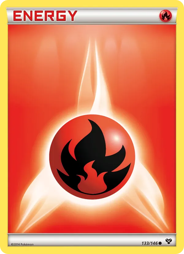 Fire Energy — XY #133 (Pokémon TCG card)