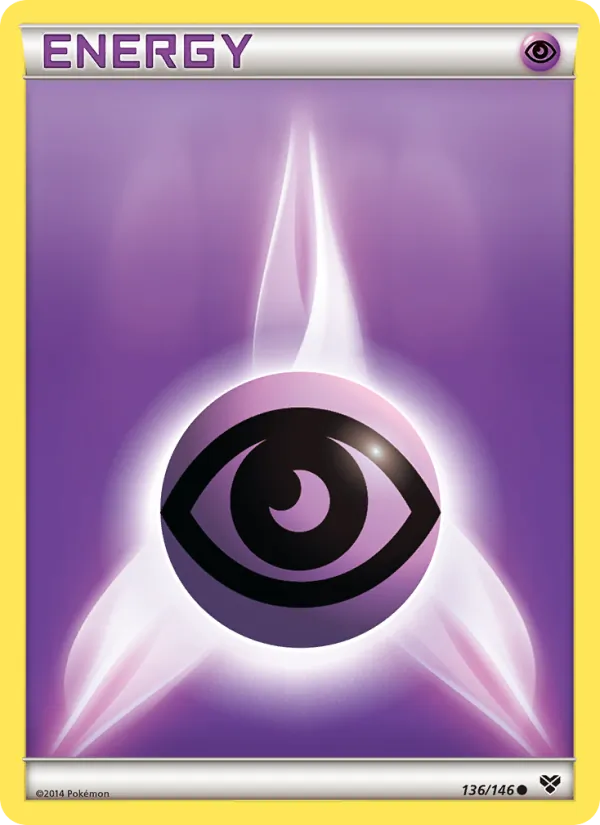 Psychic Energy — XY #136 (Pokémon TCG card)