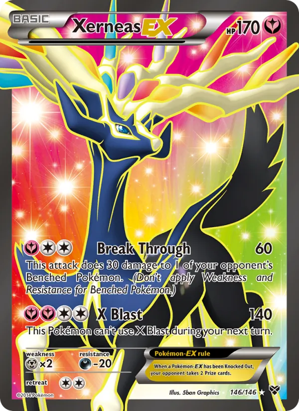Xerneas EX — XY #146 (Pokémon TCG card)