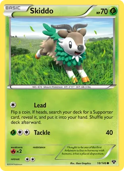 Skiddo (XY #18)