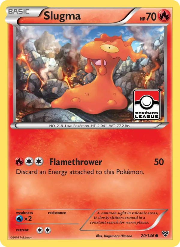 Slugma — XY #20 (Pokémon TCG card)