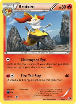 Braixen (XY #25)