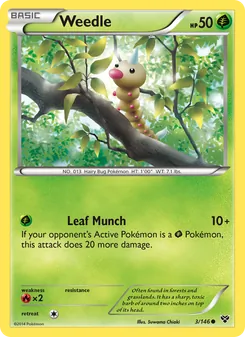 Weedle (XY #3)
