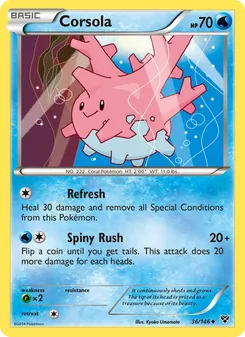 Corsola (XY #36)