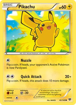 Pikachu (XY #42)