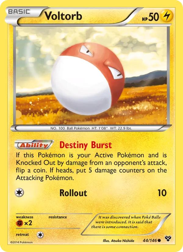 Voltorb — XY #44 (Pokémon TCG card)