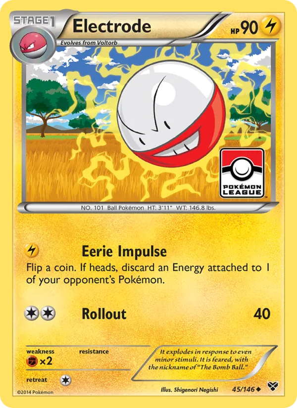 Electrode — XY #45 (Pokémon TCG card)