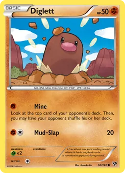 Diglett (XY #58)