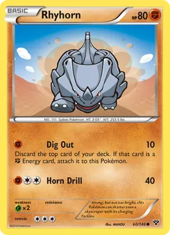 Rhyhorn (XY #60)