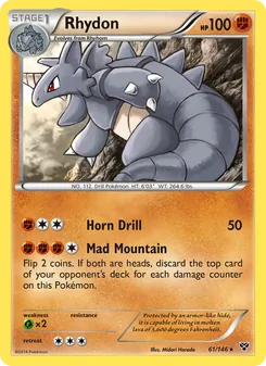 Rhydon (XY #61)