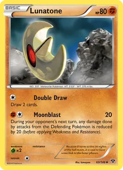 Lunatone (XY #63)