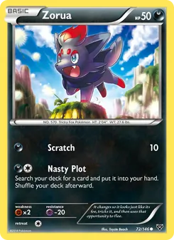 Zorua (XY #72)