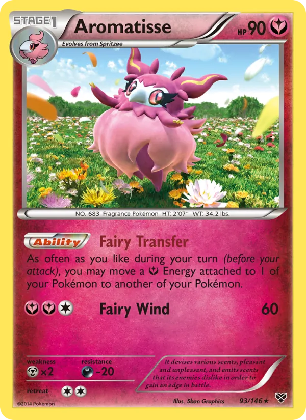 Aromatisse — XY #93 (Pokémon TCG card)