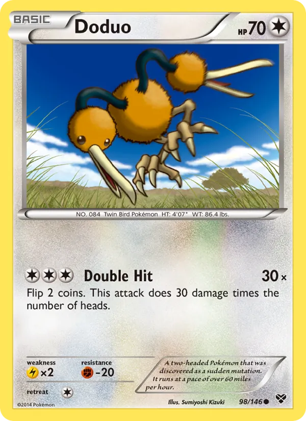 Doduo — XY #98 (Pokémon TCG card)