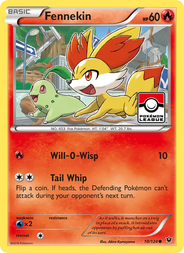 Fennekin — Fates Collide #10 (Pokémon TCG card)
