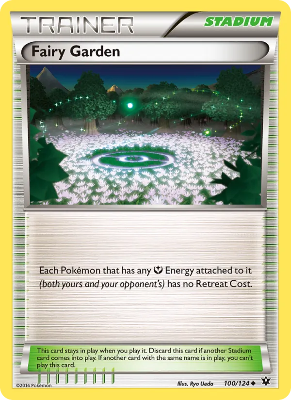 Fairy Garden — Fates Collide #100 (Pokémon TCG card)