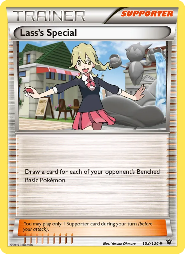 Lass's Special — Fates Collide #103 (Pokémon TCG card)