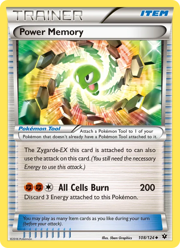Power Memory — Fates Collide #108 (Pokémon TCG card)