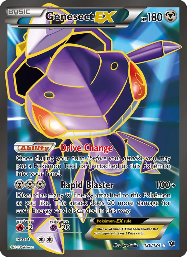 Genesect EX — Fates Collide #120 (Pokémon TCG card)