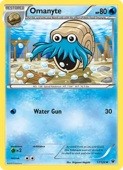 Omanyte (Fates Collide #17)