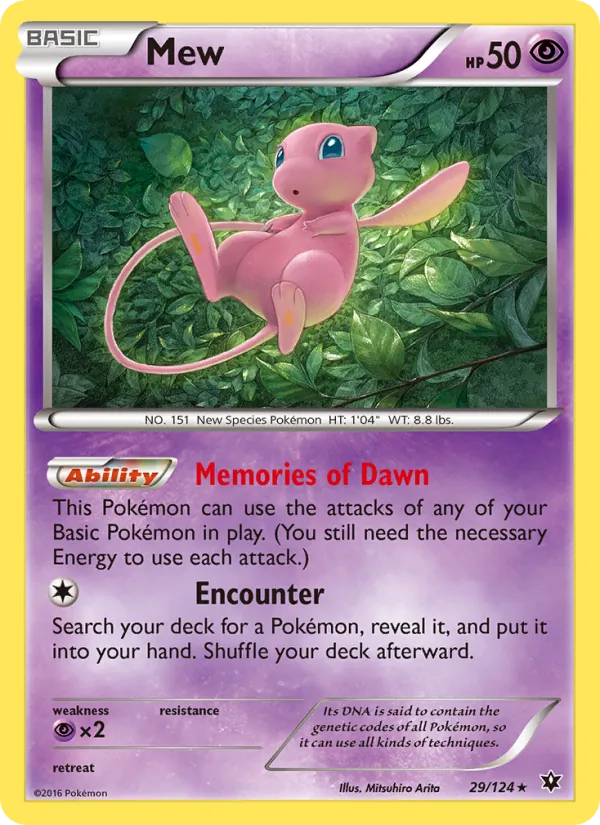 Mew — Fates Collide #29 (Pokémon TCG card)