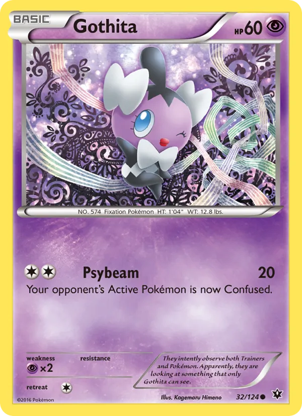 Gothita — Fates Collide #32 (Pokémon TCG card)