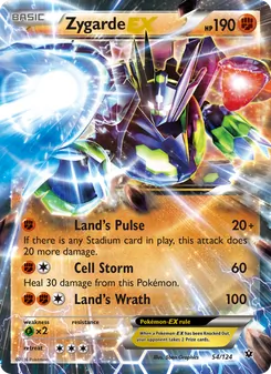 Zygarde EX (Fates Collide #54)