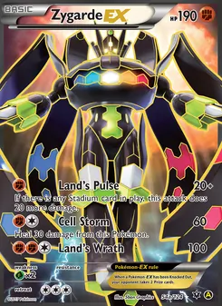 Zygarde EX (Fates Collide #54a)
