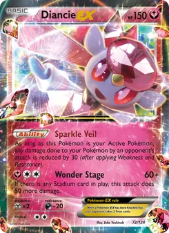 Diancie EX (Fates Collide #72)