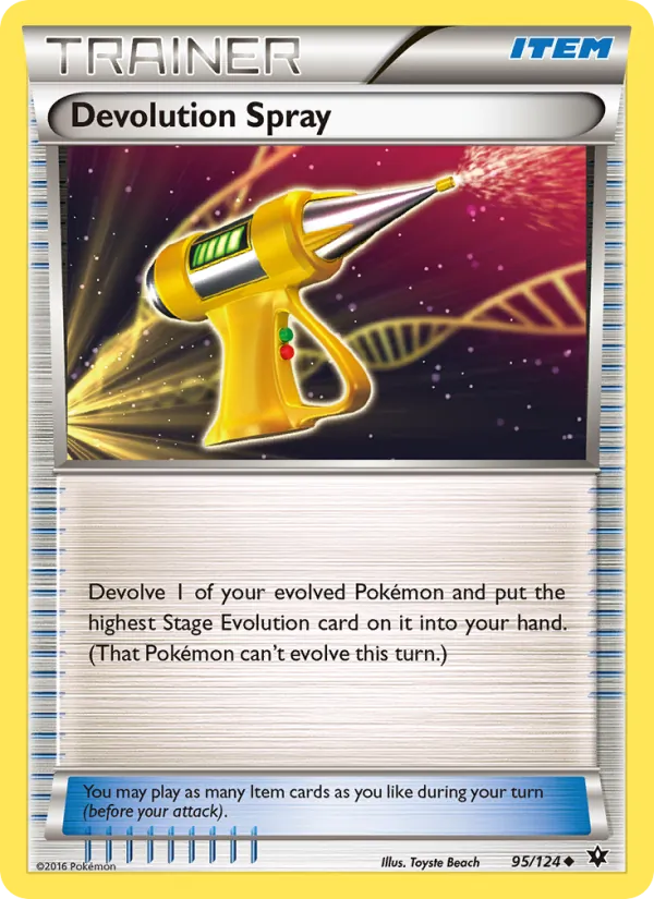 Devolution Spray — Fates Collide #95 (Pokémon TCG card)