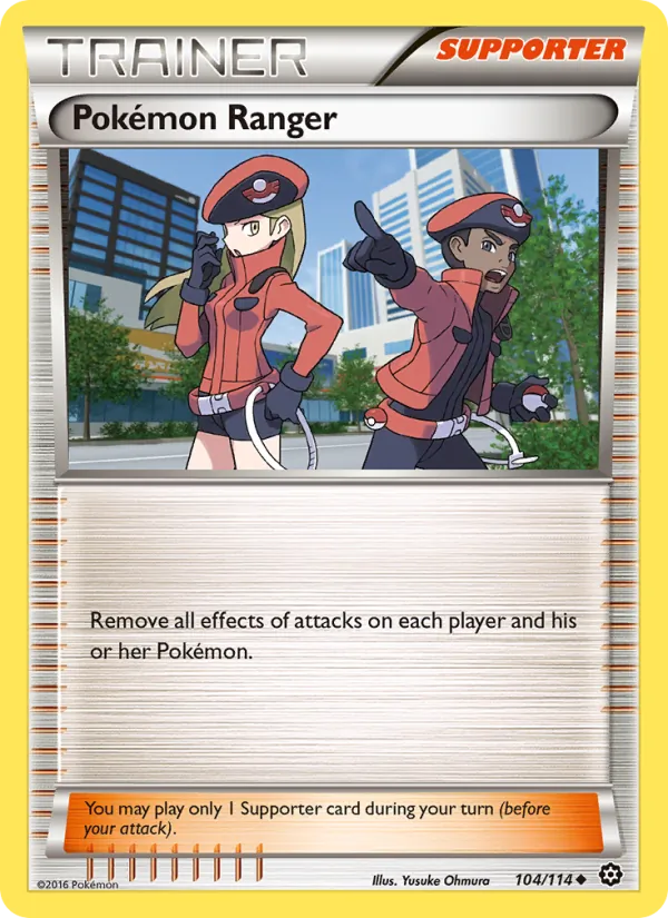 Pokémon Ranger — Steam Siege #104 (Pokémon TCG card)