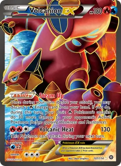 Volcanion EX (Steam Siege #107)