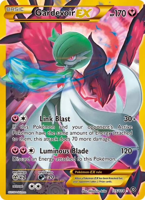 Gardevoir EX — Steam Siege #116 (Pokémon TCG card)