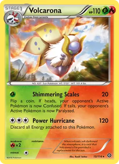 Volcarona (Steam Siege #15)