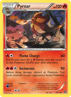 Pyroar (Steam Siege #23)