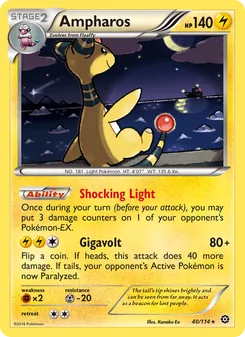 Ampharos (Steam Siege #40)