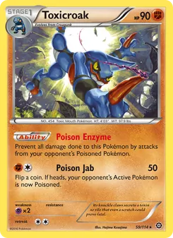 Toxicroak (Steam Siege #59)