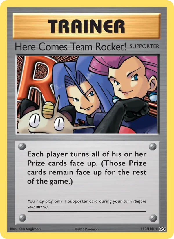 Here Comes Team Rocket! — Evolutions #113 (Pokémon TCG card)