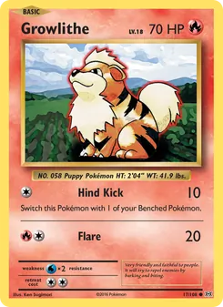 Growlithe (Evolutions #17)