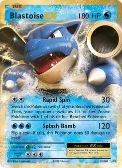 Blastoise EX (Evolutions #21)