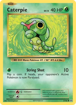 Caterpie (Evolutions #3)