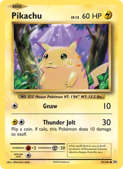 Pikachu (Evolutions #35)