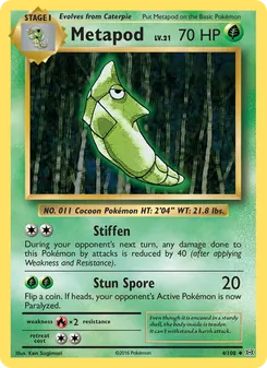 Metapod (Evolutions #4)