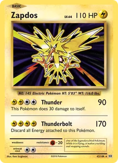 Zapdos (Evolutions #42)