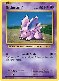 Nidoran♂ (Evolutions #43)