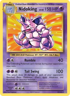 Nidoking (Evolutions #45)