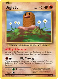 Diglett (Evolutions #55)