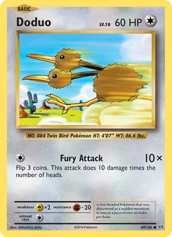 Doduo (Evolutions #69)